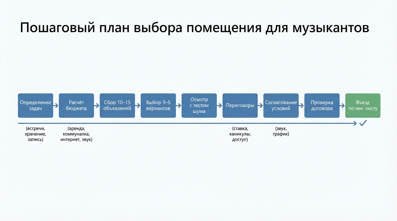 пошаговый план выбора